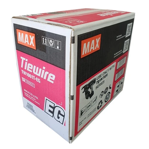 TW1061T-EG MAX® 2 x 1.0mm Electro Galvanised Tie Wire for RB441T Twintier™