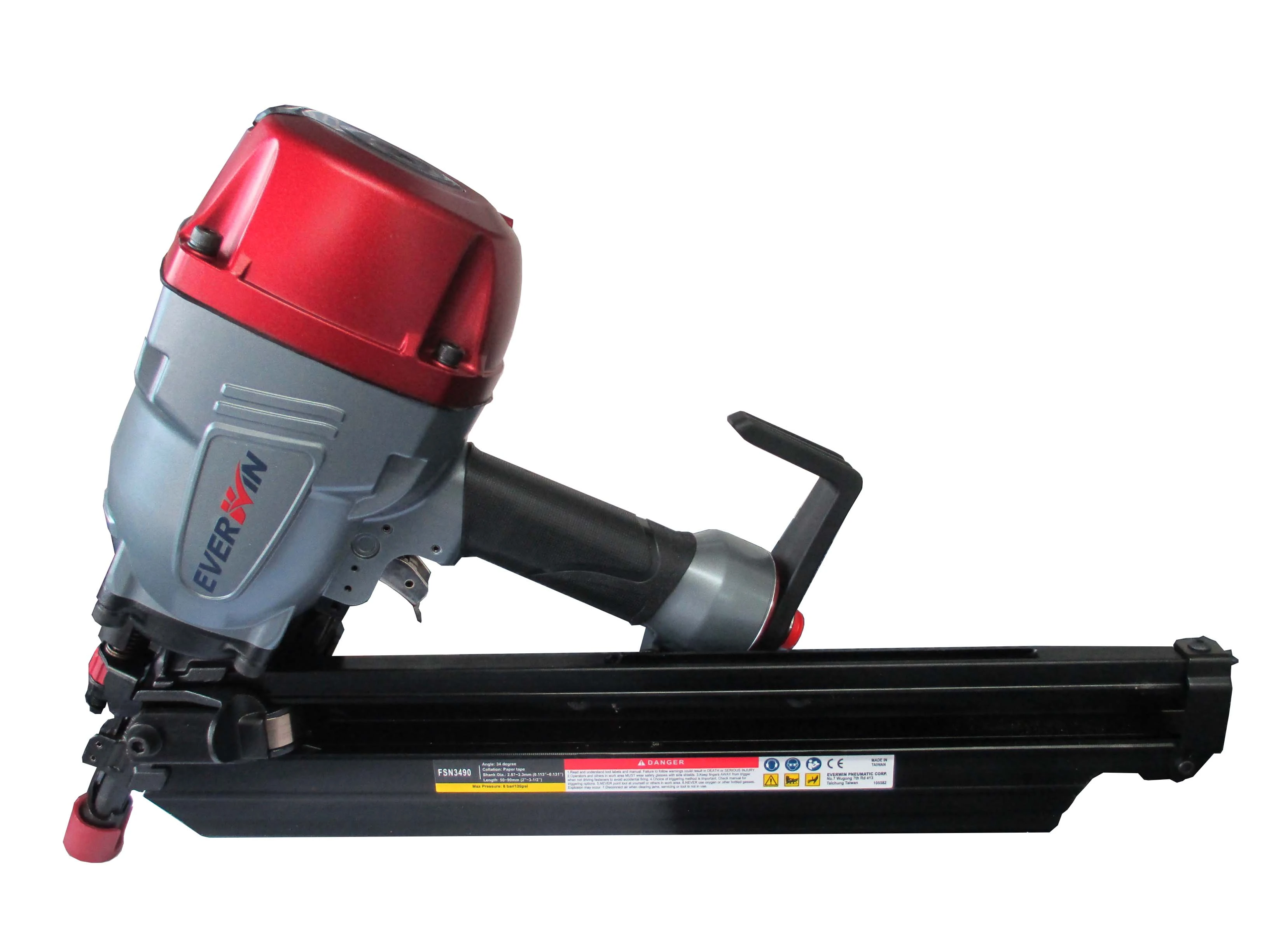 FSN3490-ST, EVERWIN® 34 Degree 90mm Framing Nailer