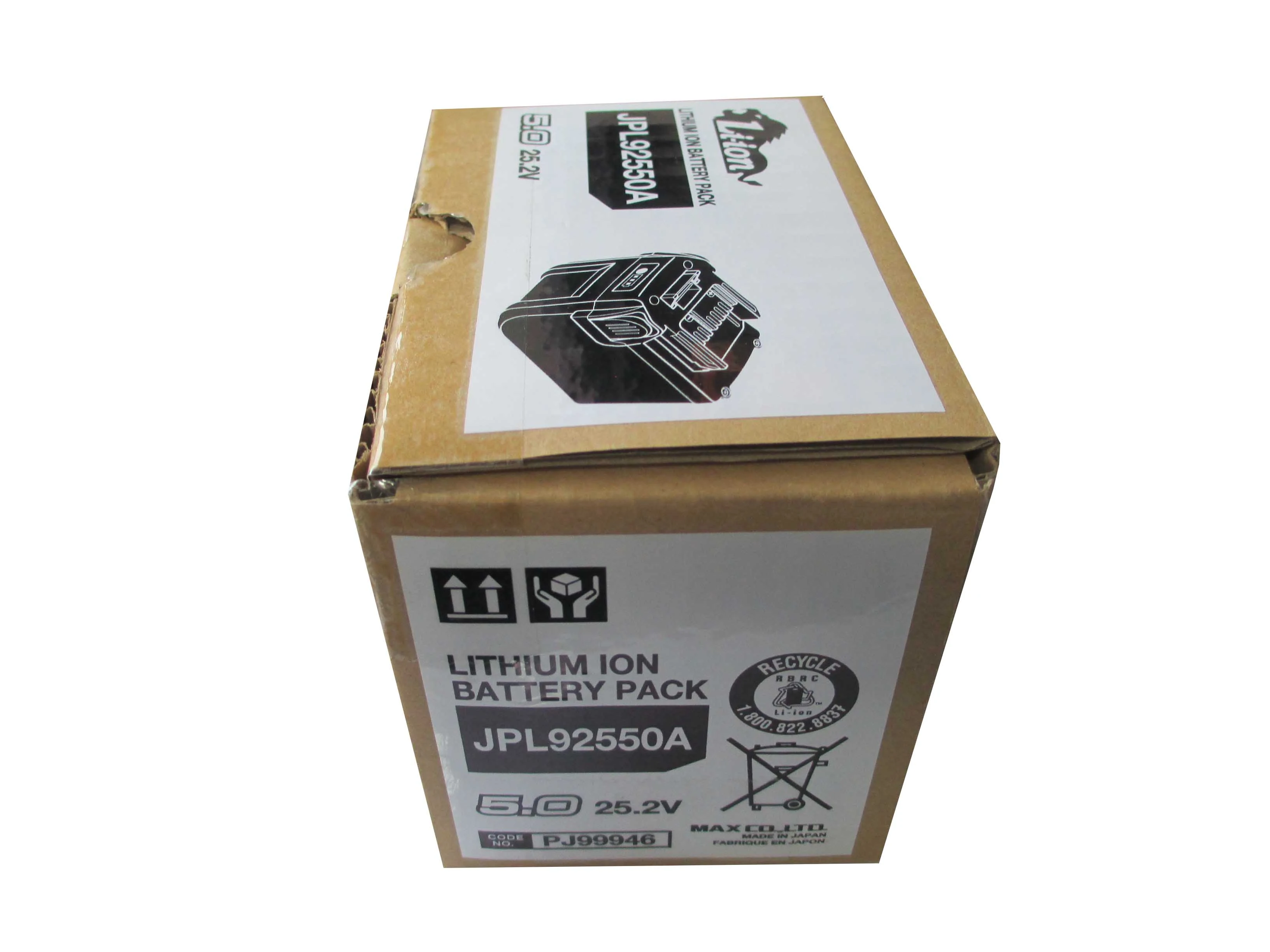 JPL92550A - MAX® 25.2V 5.0Ah Li-ion Rebar Cutter Battery