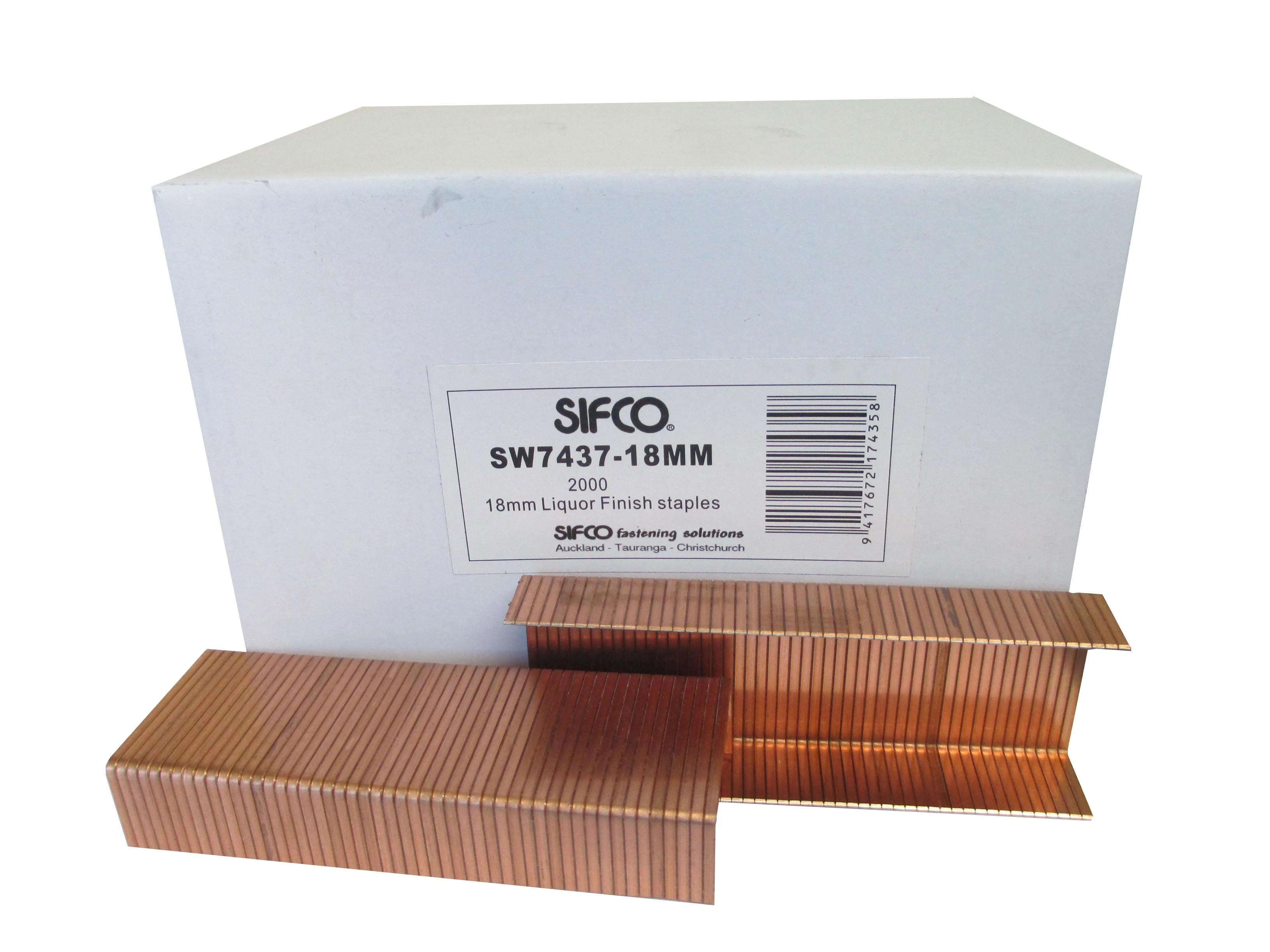 SW7437-18MM-2M SIFCO® 18mm Carton Staple for use in SIFCO® Carton Staplers