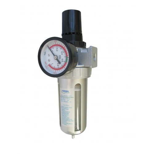 319207000G, SIFCO® 1/4" NPT Filter/Regulator with gauge Air Fitting