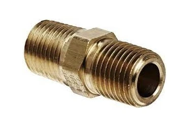 10483, SIFCO® Double Male Nipple Brass 6mm to 6mm Air Fitting