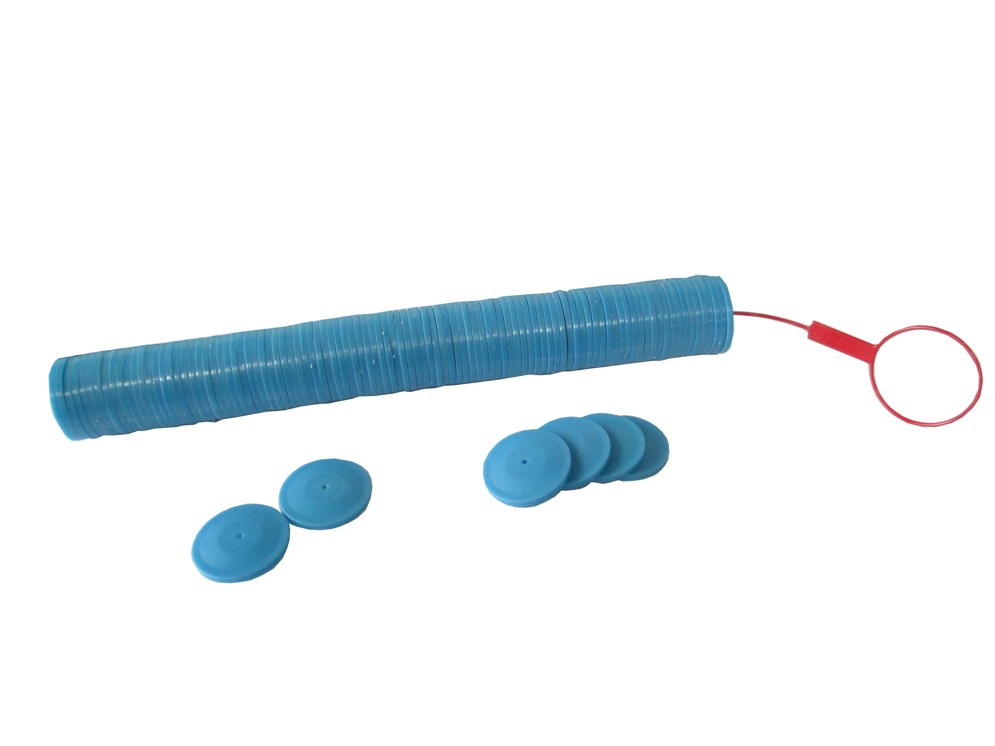 PC-B-25N BLUE, EVERWIN® 25mm Diameter Blue Plastic Caps 2,500pcs/box