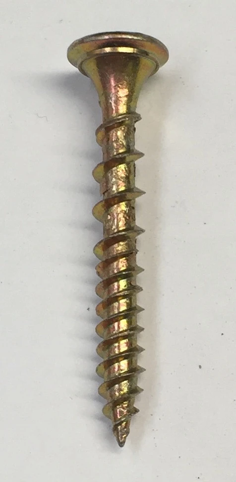 S07D32Y SENCO® 32mm x 7Ga. Yellow Zinc Flat Head Dual Thread Collated Drywall Screws, 1,000pcs/Box