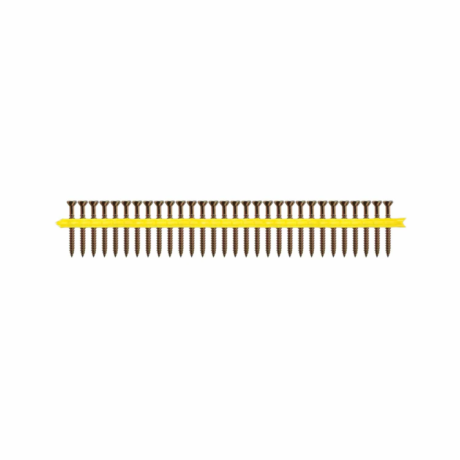 QDWSNTLG2SA Quik Drive® 50mm x 8Ga. CL3 Galvanised Flat Head Fine Collated Wood Screws, 2,000pcs/Box