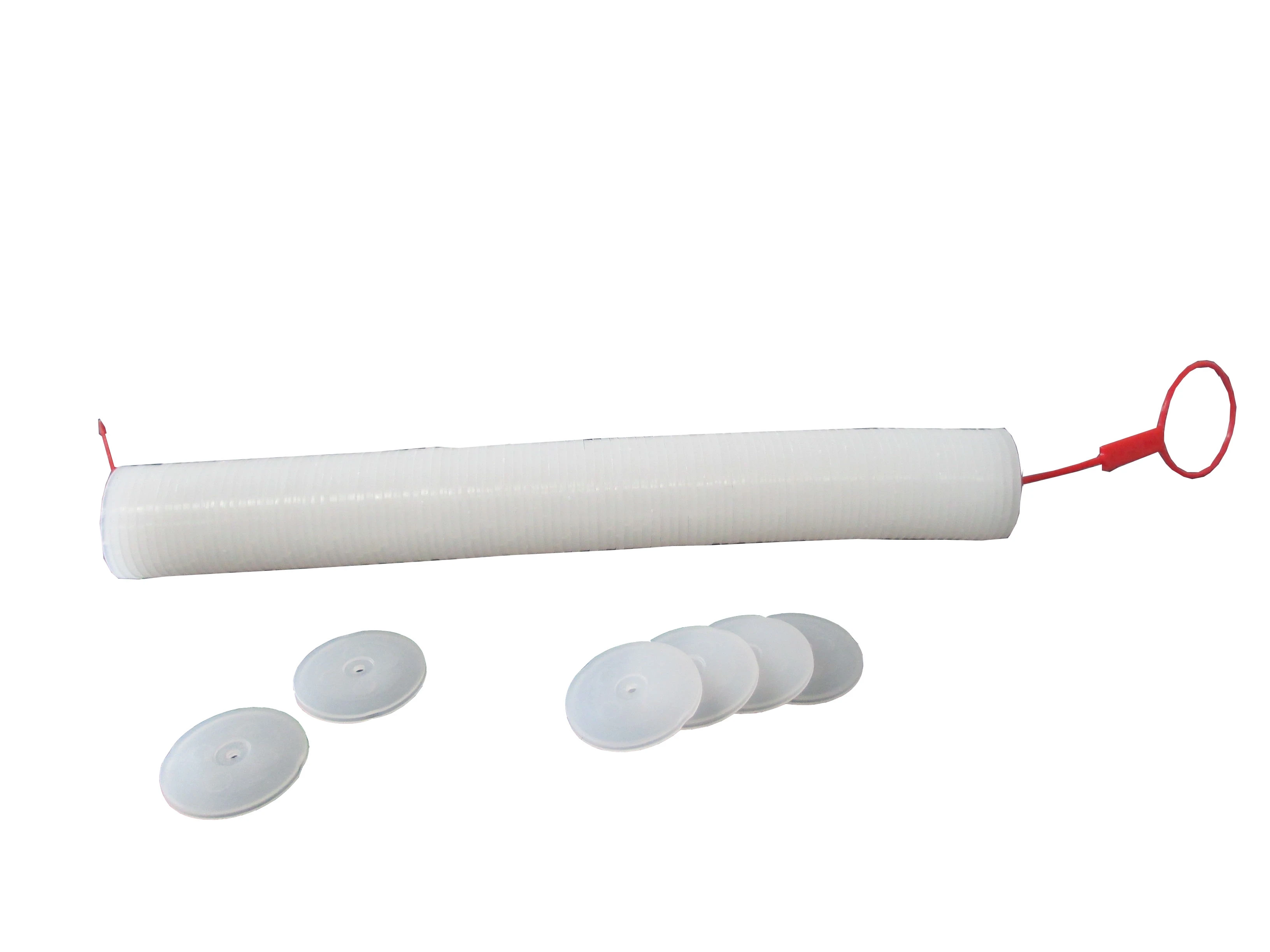 PC-B-25N WHITE, EVERWIN® 25mm Diameter White Plastic Caps 2,500pcs/box