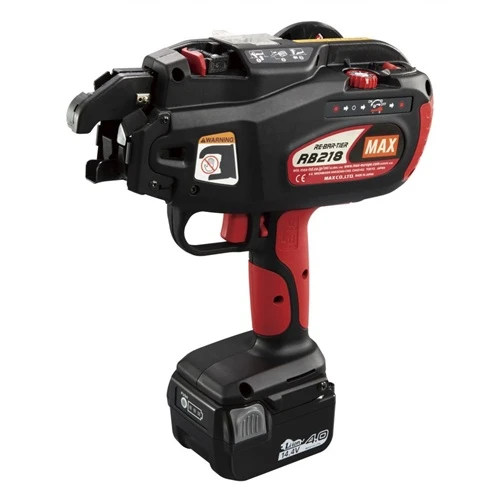 RB218, MAX® 14.4volt Battery Rebar Tier - Ties from 9mm to 21mm