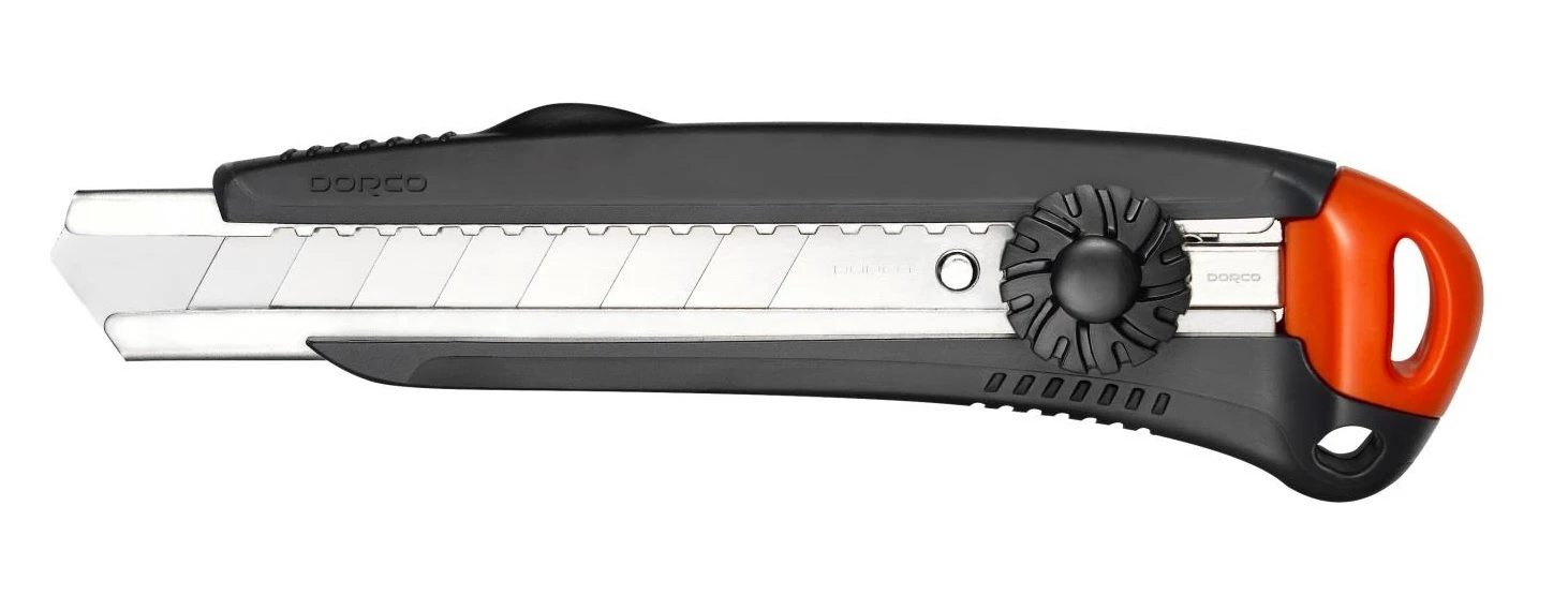 L302 CUTTER, DORCO Cutting Knife with Rubber grip