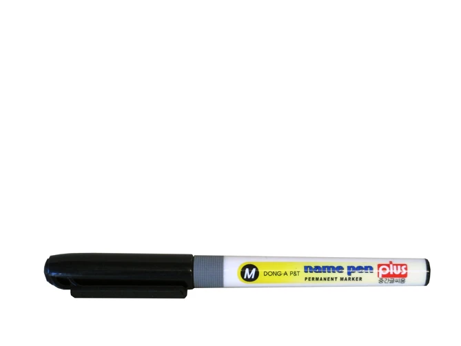 NAME PEN BLACK DONG-A Permanent Black Marker