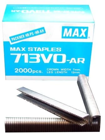 713V0-AR MAX® 13mm Aluminium Bagging Staples 2,000pcs/Box