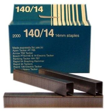 140/14-2M SIFCO® 14mm Galvanised Staples 2,000pcs/box