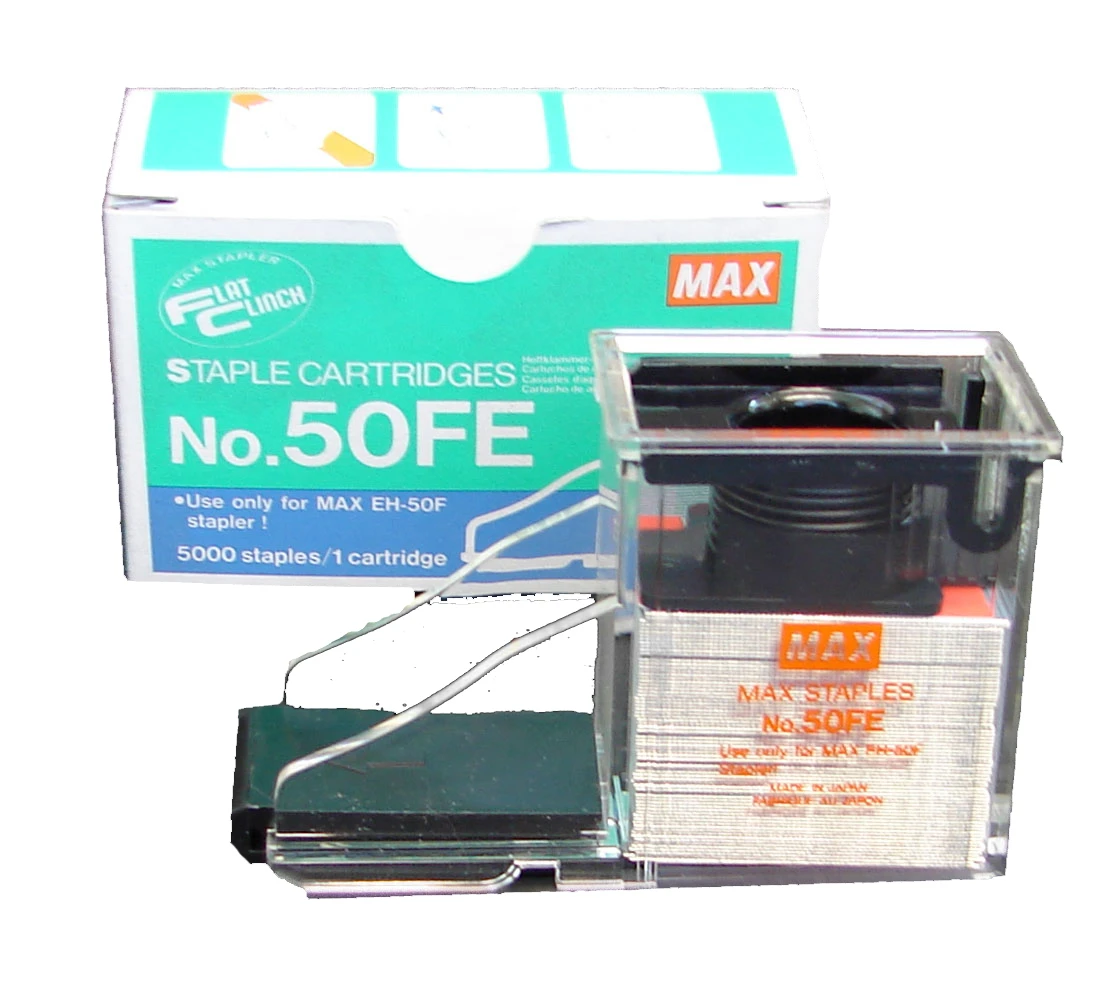 50FE MAX® 7mm Galvanised Staples in a Cartridge 5,000pcs/Box