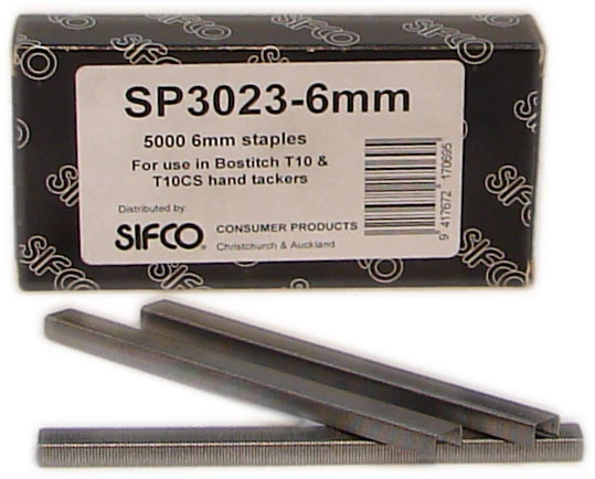 SP3023-6MM SIFCO® 6mm Galvanised Staples 5,000pcs/Box