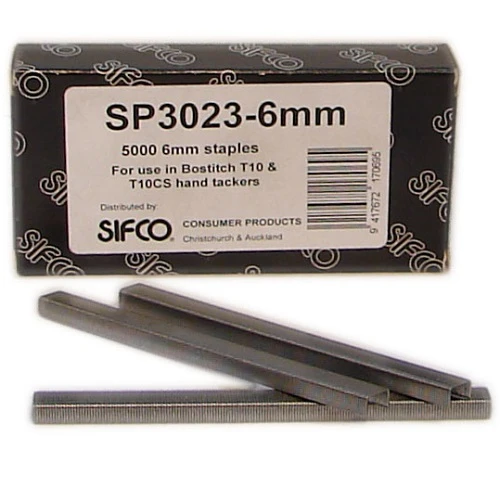 SP3023-6MM SIFCO® 6mm Galvanised Staples 5,000pcs/Box