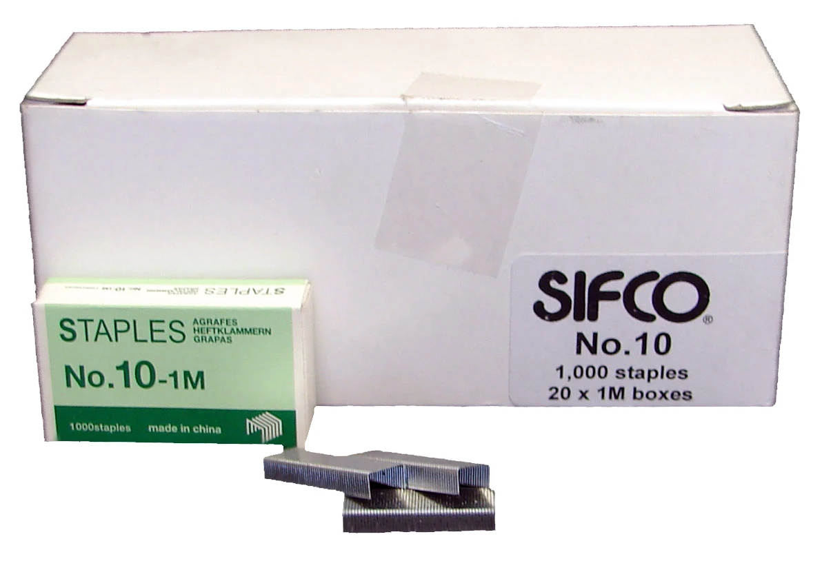 10(20-1M) SIFCO® 5mm Office Staples 20,000pcs/box
