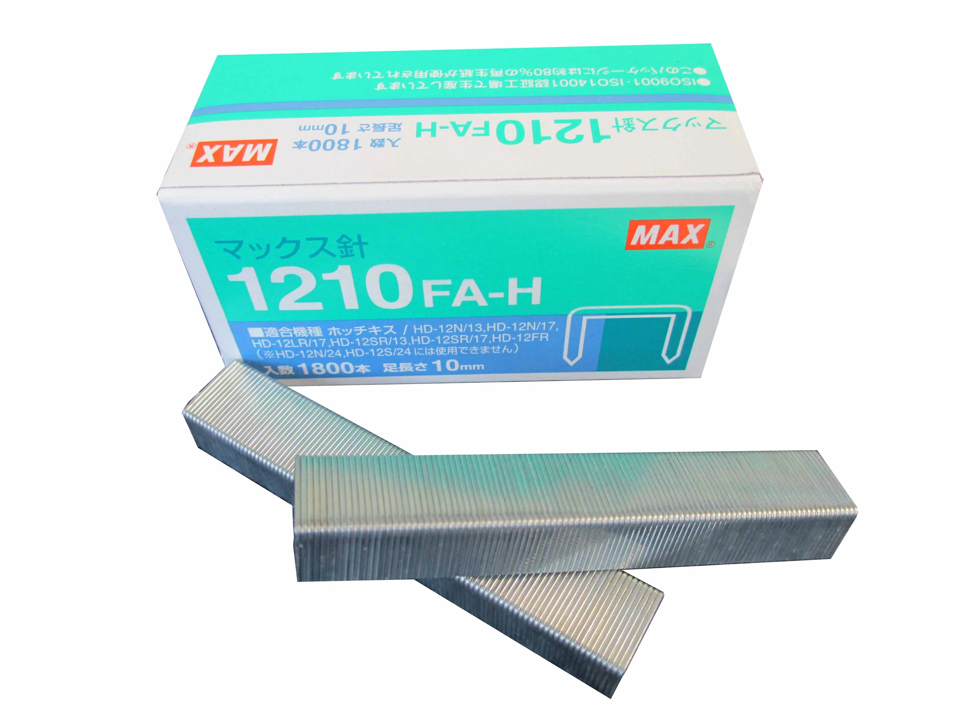 1210FA-H MAX® 10mm Heavy Duty Office Staples 1,800pcs/box