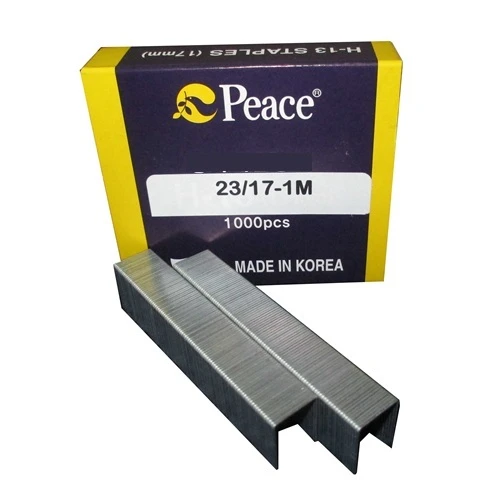 23/17-1M PEACE® 17mm Heavy Duty Office Staples 1,000pcs/Box