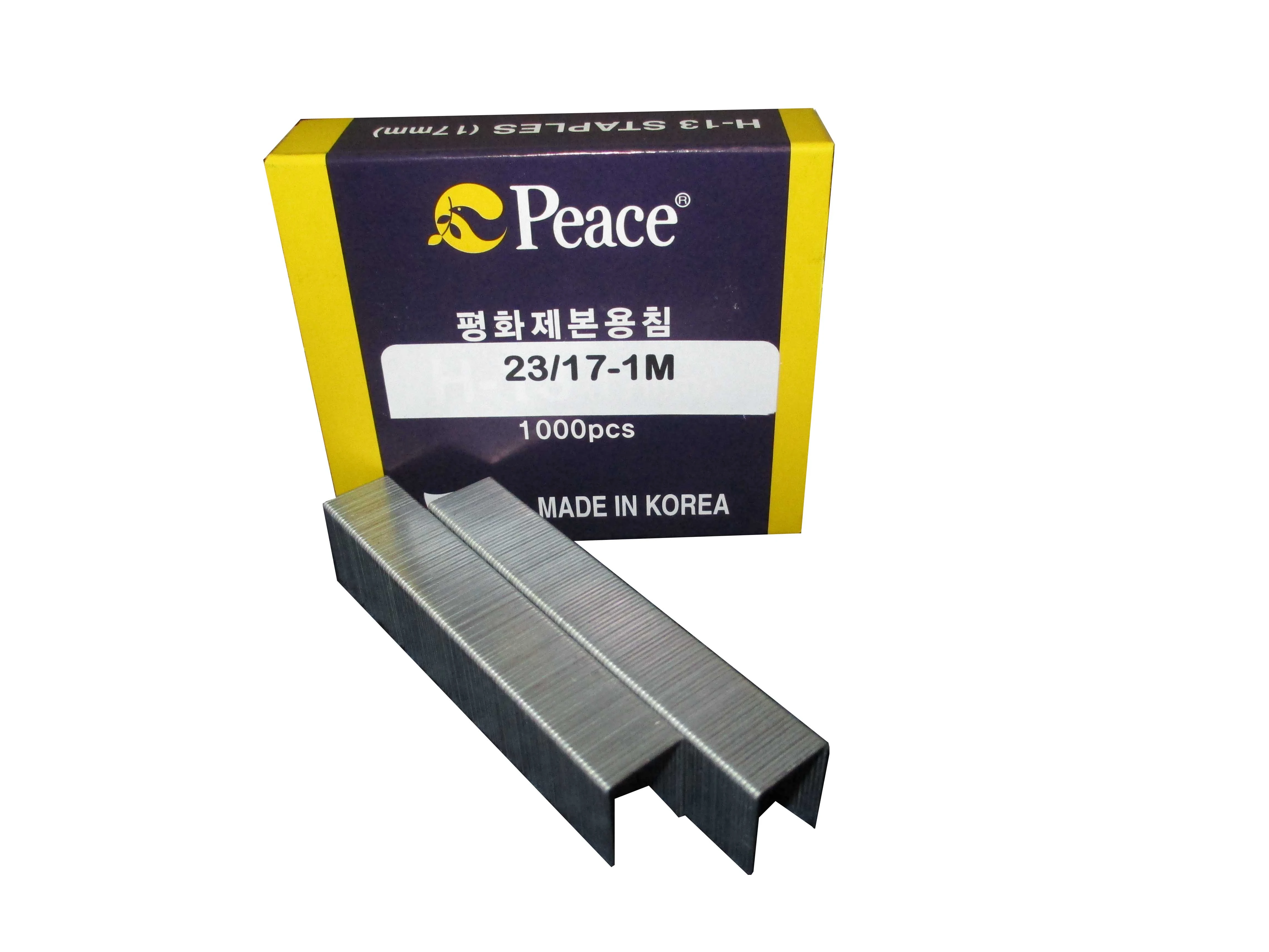 23/17-1M PEACE® 17mm Heavy Duty Office Staples 1,000pcs/Box