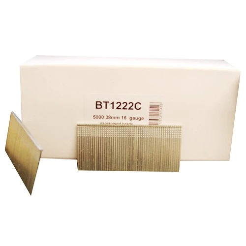 BT1222C SIFCO® 38mm C38 16 Gauge Galvanised Brad Nails 5,000pcs/Box
