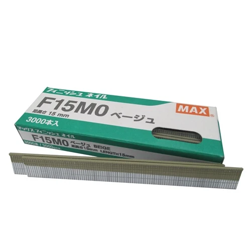 F15M0-BEIGE MAX® 15mm C115 18 Gauge Galvanised Brads 3,000pcs/Box