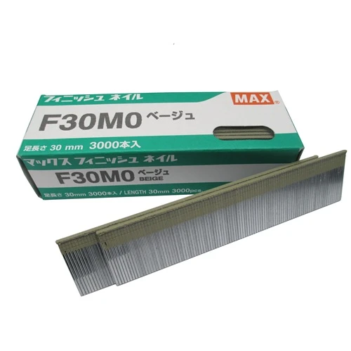 F30M0-BEIGE MAX® 30mm C130 18 Gauge Galvanised Brad 3,000pcs/box