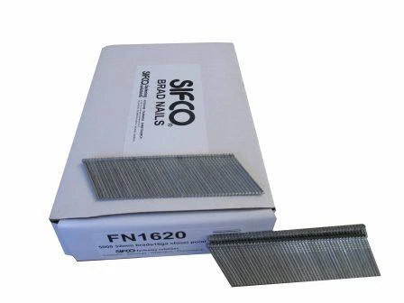 FN1620 SIFCO® 32mm 16Ga. Galvanised Angle Brad Nails 5000pcs/box