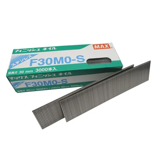F30M0-S MAX® 30mm C130 18 Gauge Stainless Brads 3,000pcs/Box