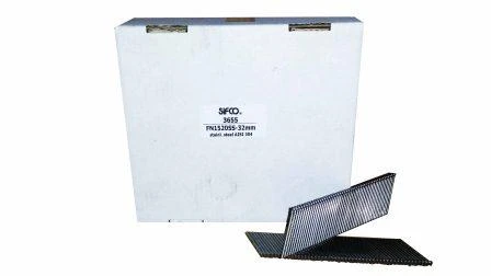 FN1520SS SIFCO® 32mm 15Ga. Stainless Angle Brad Nails 3655pcs/box