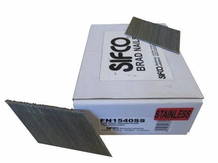 FN1540SS SIFCO® 64mm 15Ga. Stainless Angle Brad Nails 3655ps/box