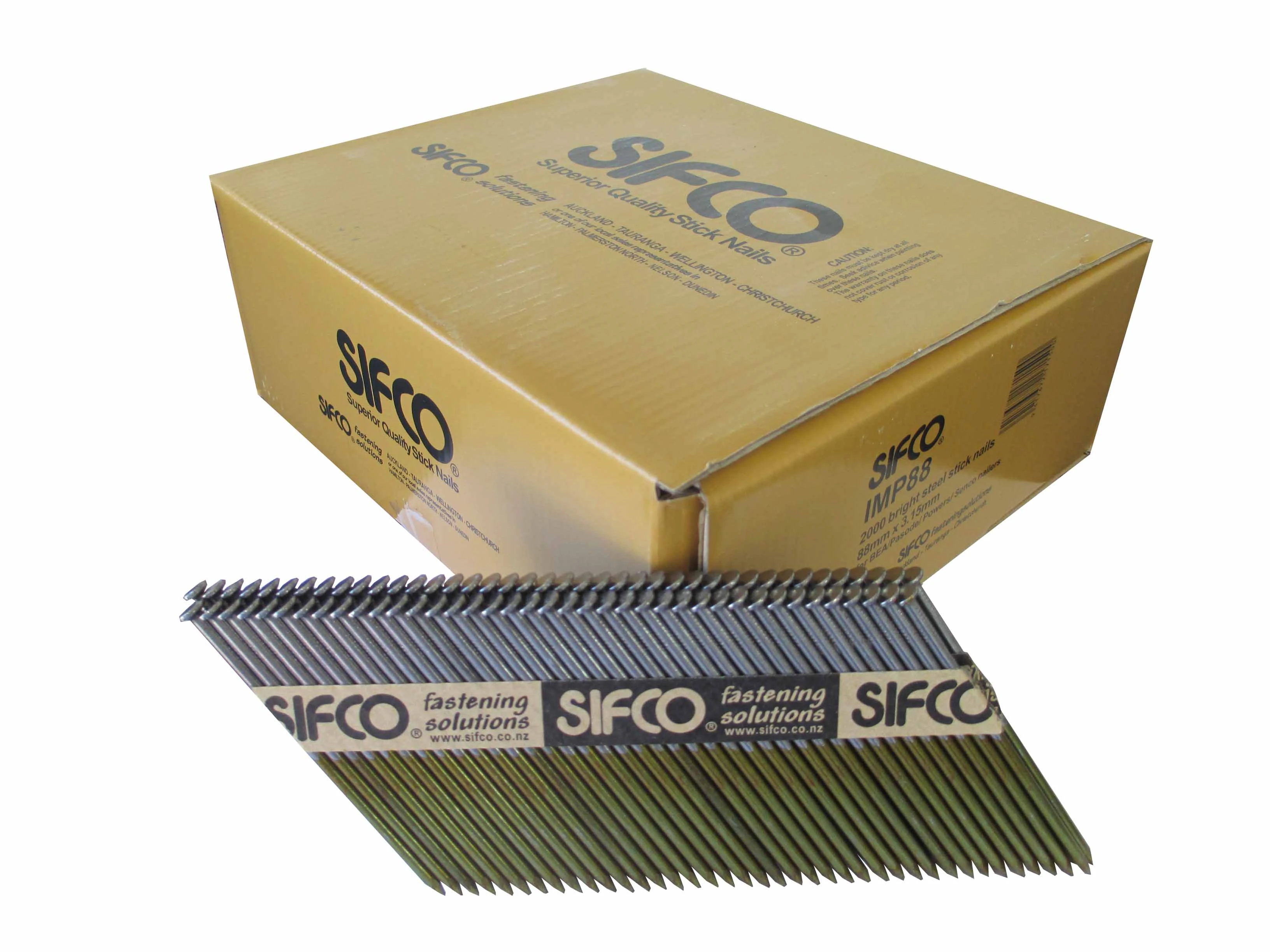 IMP88 SIFCO® 88mm x 3.15mm Paper Taped 34 Degree Stick Nail