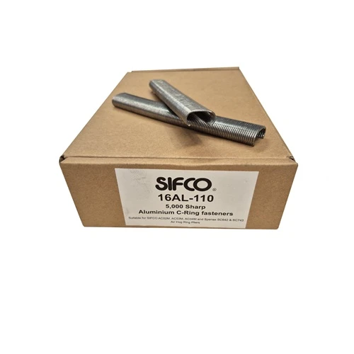 16AL-110 SIFCO® 16mm Aluminium C-Rings 5,000pcs/Box