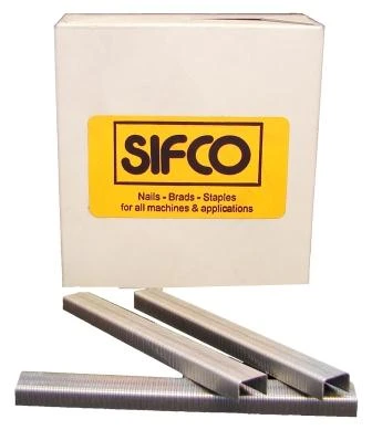 80/8AL SIFCO® 8mm Aluminium 21Ga. Industrial Staples 10,000pcs/Box