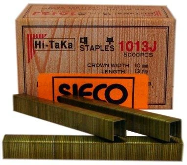 1013J SIFCO® 13mm Galvanised Industrial Staples 5,000pcs/box