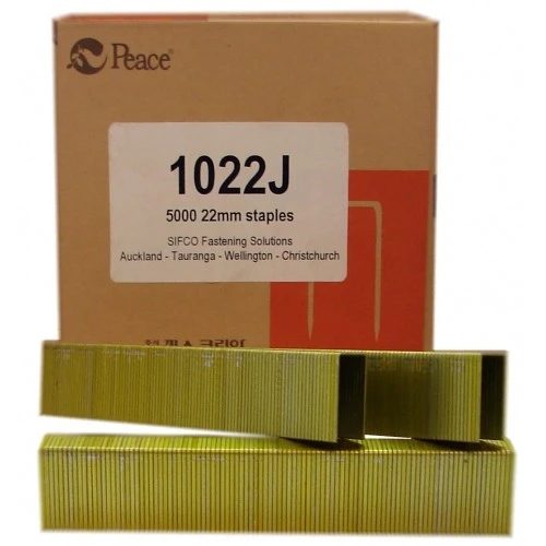 1022J SIFCO® 22mm Galvanised Industrial Staples 5,000pcs/box
