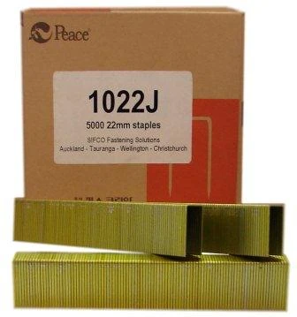 1022J SIFCO® 22mm Galvanised Industrial Staples 5,000pcs/box