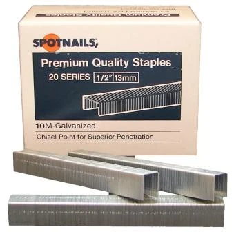 20/13 SIFCO® 13mm Galvanised Staples 10,000pcs/Box