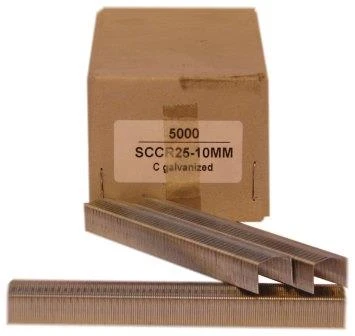 SCCR25-10MM SIFCO® 10mm Galvanised Staples 5,000pcs/box