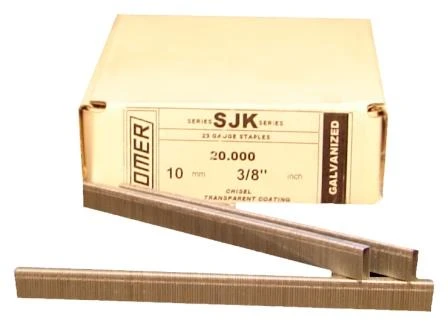 SJK/10-20M OMER® 10mm Galvanised Staples 20,000pcs/box
