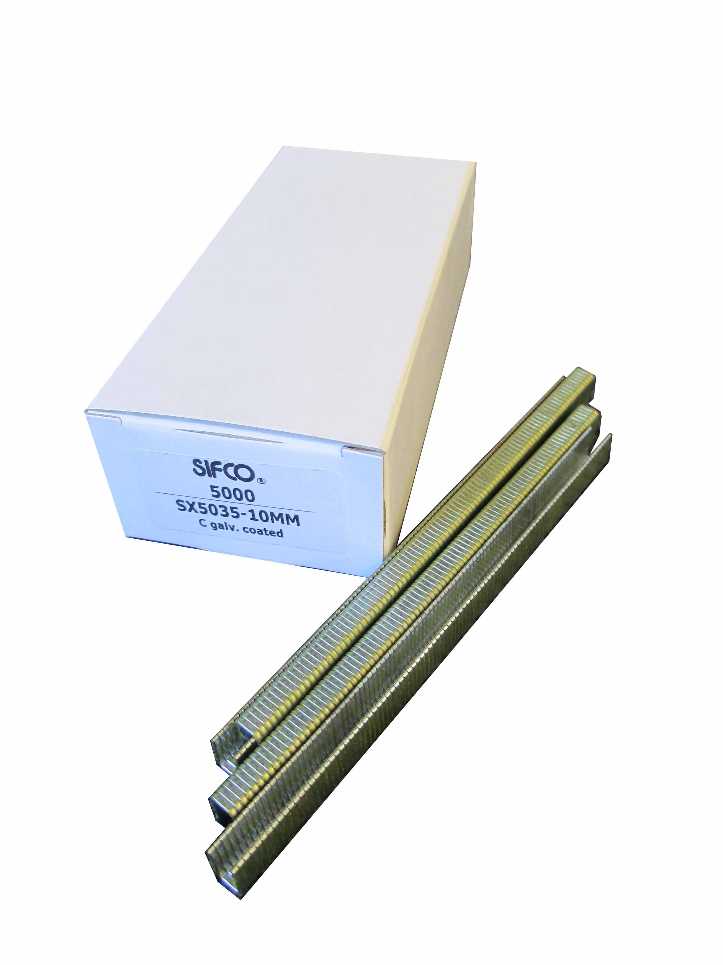 SX5035-10MM SIFCO® 10mm Galvanised Staple for use in Bostitch T40SX air stapler